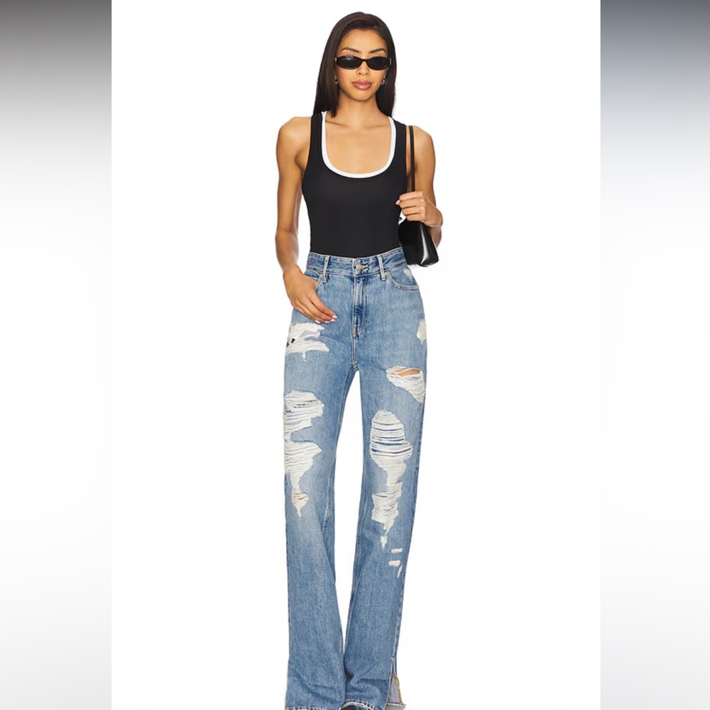 The Khloe Jeans - Good American Indigo 714